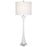 Uttermost Fountain 1 Light Buffet Lamp, White - 30040