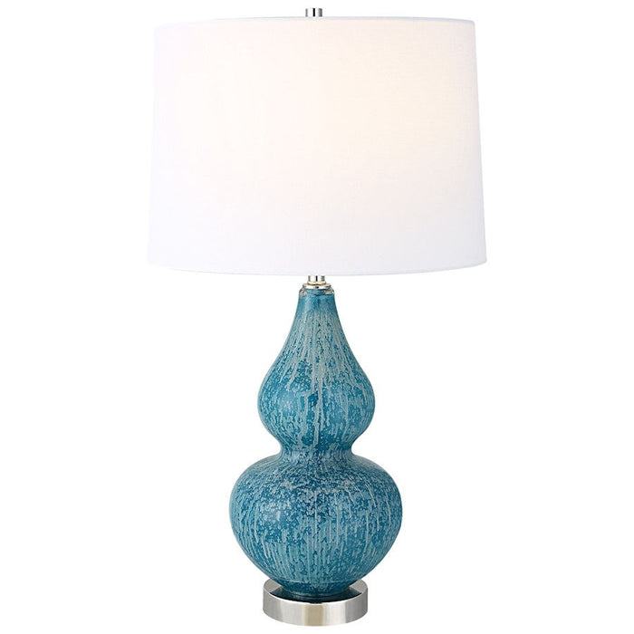 Uttermost Avalon 1 Light Table Lamp, Blue - 30052-1