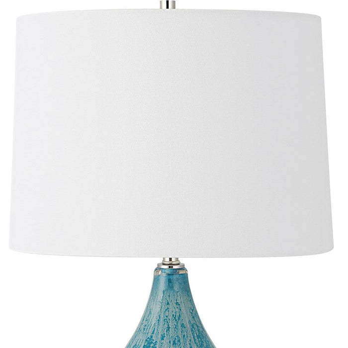 Uttermost Avalon 1 Light Table Lamp, Blue