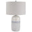 Uttermost Pinpoint Specked Table Lamp, White