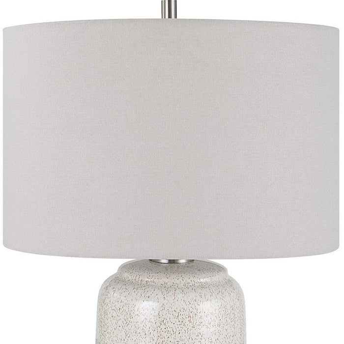 Uttermost Pinpoint Specked Table Lamp, White