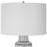 Uttermost Breton Nautical Stripe Table Lamp, White