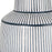 Uttermost Breton Nautical Stripe Table Lamp, White