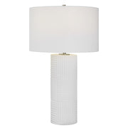 Uttermost Patchwork 1 Light Table Lamp, White - 30068