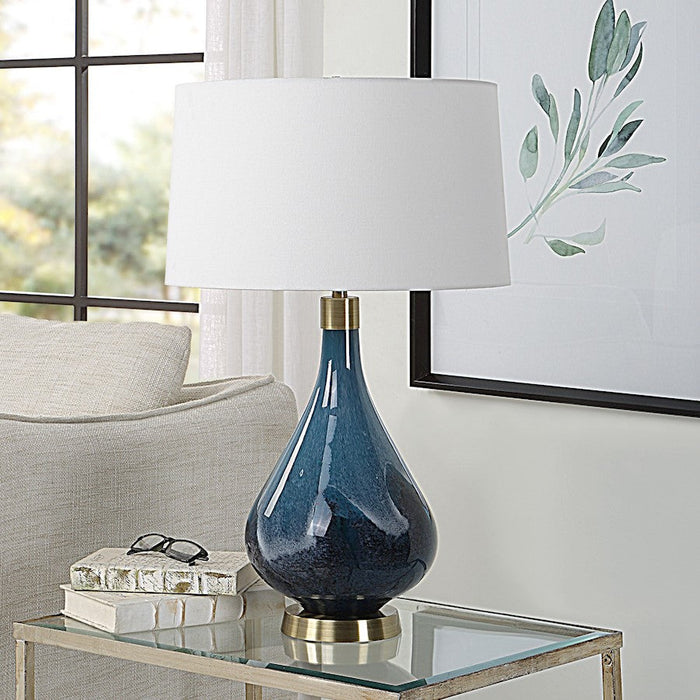 Uttermost Riviera Art Glass Table Lamp