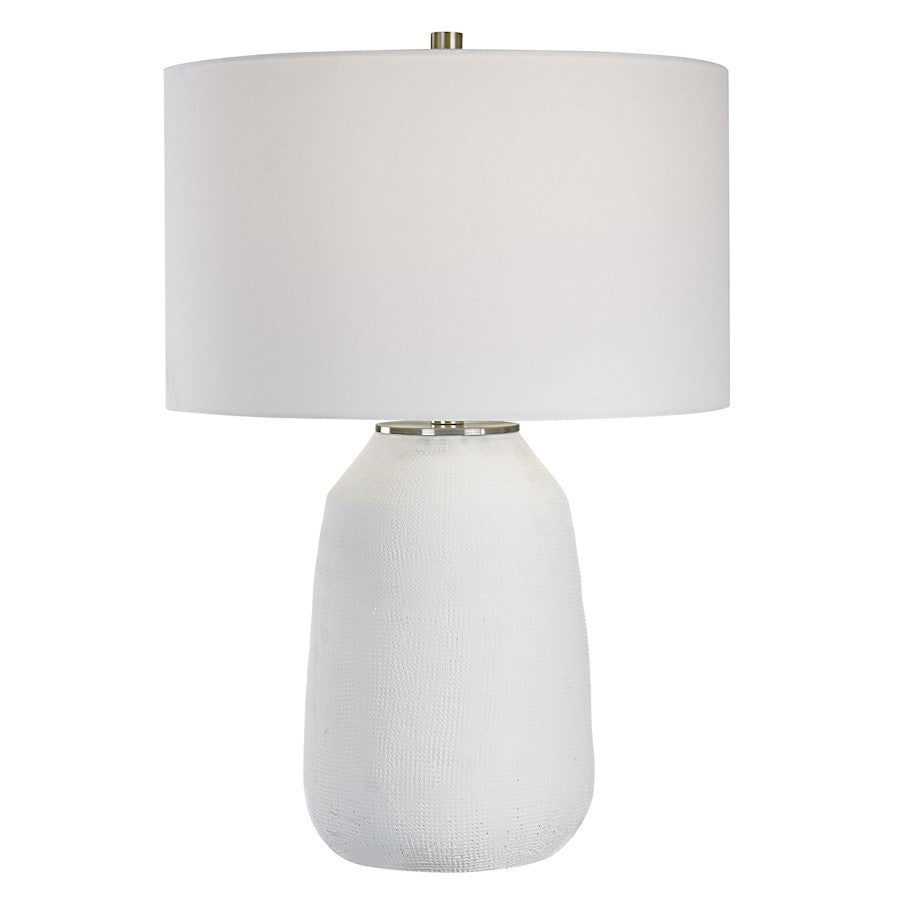 Uttermost Heir Chalk Table Lamp, White - 30105-1