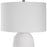 Uttermost Heir Chalk Table Lamp, White