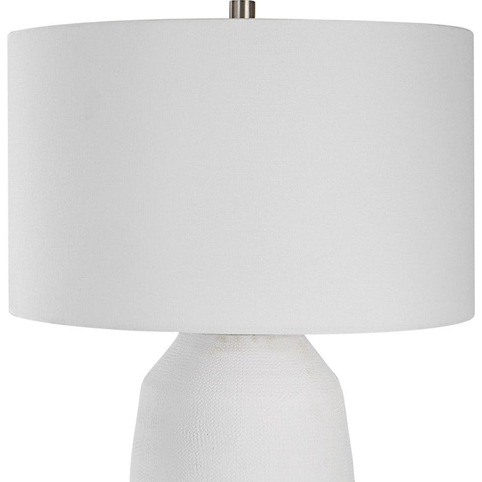 Uttermost Heir Chalk Table Lamp, White