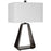 Uttermost Halo Modern Open Table Lamp, Polished Nickel