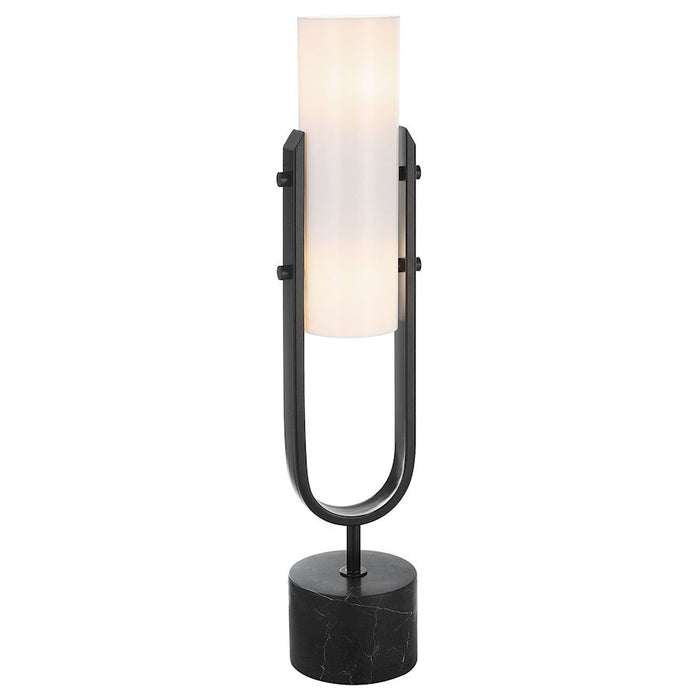 Uttermost Runway Industrial Accent Lamp, Black/White - 30141-1