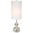 Uttermost Vial Silver Buffet Lamp, Warm Silver Leaf - 30187-1