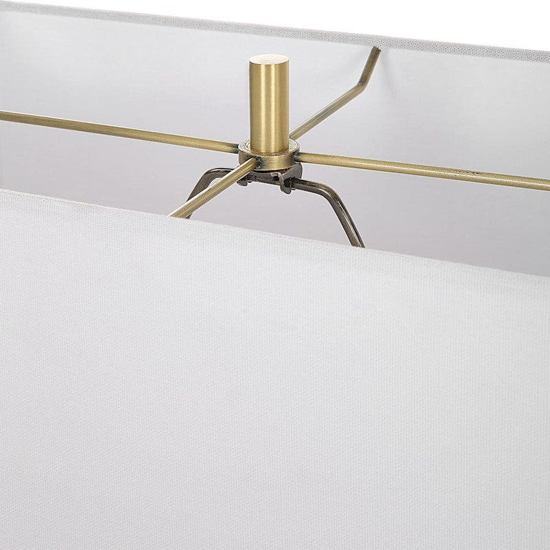 Uttermost Songbirds Table Lamp, Brushed Brass
