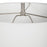 Uttermost Band Together Crystal/Wood Table Lamp, Brushed Nickel