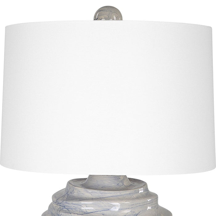 Uttermost Waves Blue/White Accent Lamp