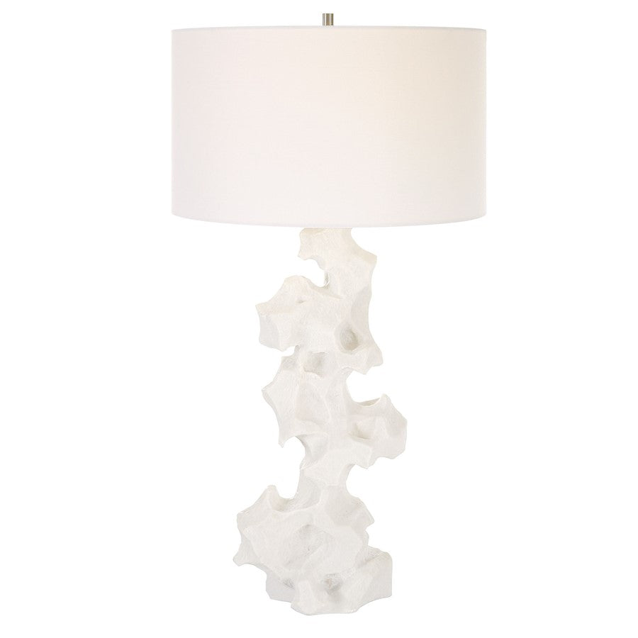 Uttermost Remnant White Marble Table Lamp - 30198