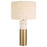 Uttermost Gravitas Elegant Stone Lamp, Brushed Brass - 30201-1