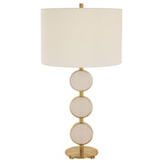 Uttermost Three Rings Contemporary 1 Light Table Lamp - 30202-1