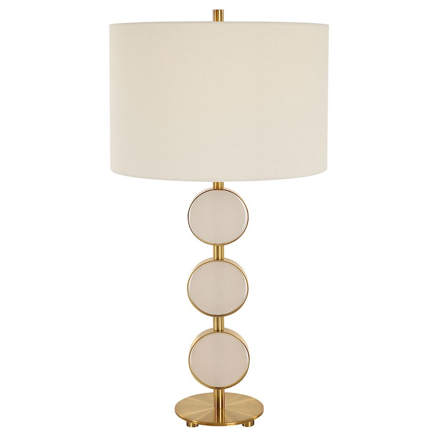 Uttermost Three Rings Contemporary 1 Light Table Lamp - 30202-1