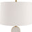 Uttermost Three Rings Contemporary 1 Light Table Lamp