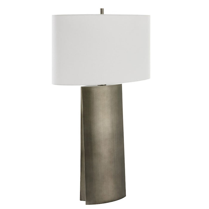 Uttermost V-Groove Modern 1 Light Table Lamp