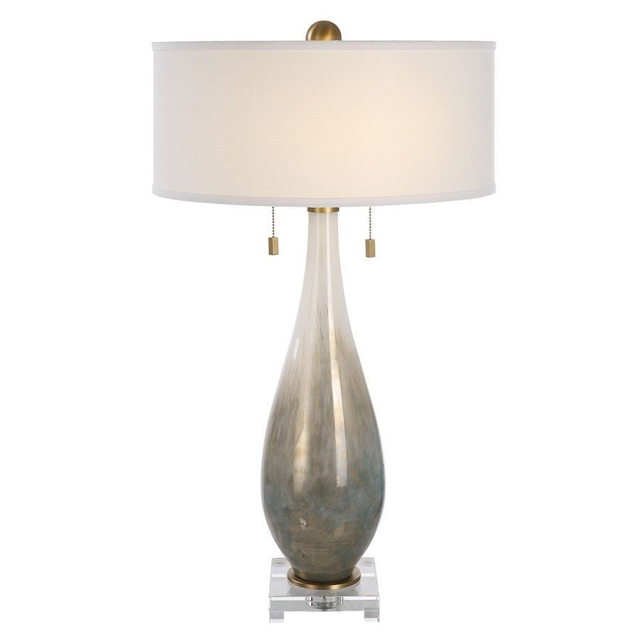 Uttermost Cardoni Bronze Glass 1 Light Table Lamp - 30231