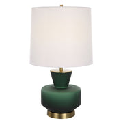 Uttermost Trentino Dark Emerald Green 1 Light Table Lamp - 30232-1