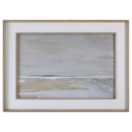 Uttermost Oregon Coast Framed Print, Satin White - 32266