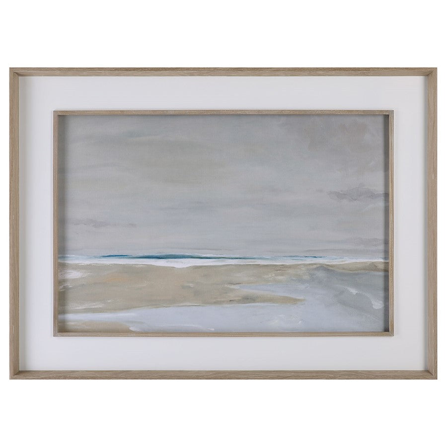 Uttermost Oregon Coast Framed Print, Satin White - 32266