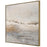 Uttermost Storm Clouds Abstract Hand Painted Art, Gold/Gray