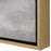 Uttermost Storm Clouds Abstract Hand Painted Art, Gold/Gray