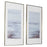 Uttermost Coastline Framed Prints, Set of 2, Light Blue/Gray