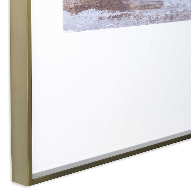 Uttermost Coastline Framed Prints, Set of 2, Light Blue/Gray