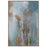 Uttermost Rendezvous Hand Painted Abstract Art, Blue/Orange - 41432