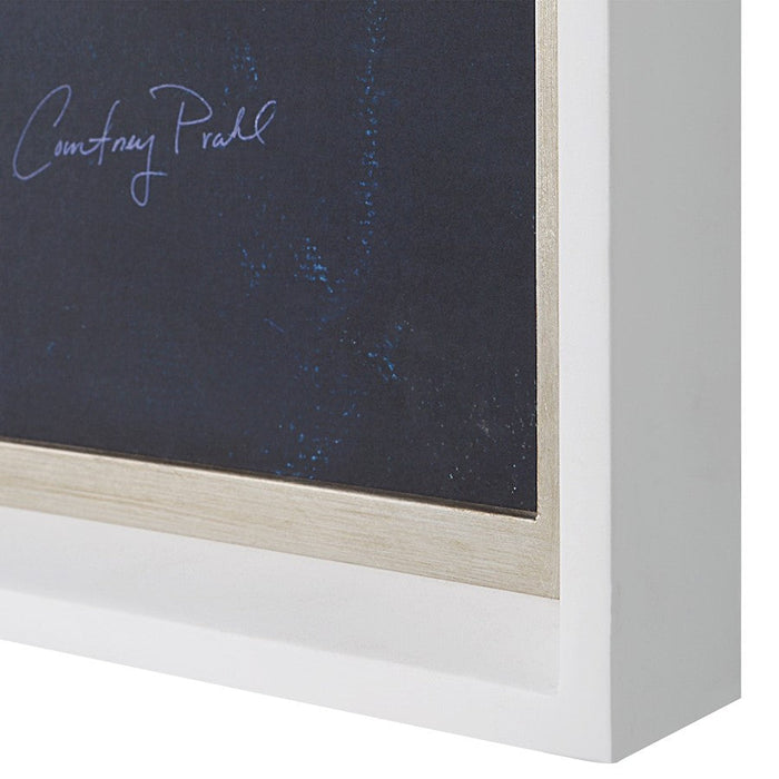 Uttermost Escape Modern Framed Print, White