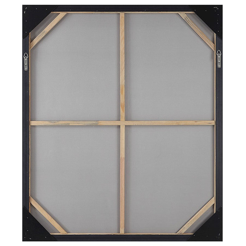 Uttermost Mountain Mist Hand Painted Canvas, Black