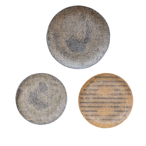 Uttermost Gaia Stone Plate Wall Decor Set of 3