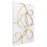 Uttermost Freehand Modern Metal Wall Panel, Classic Brushed Gold