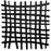 Uttermost Gridlines Iron Wall Decor, Matte Black - 4293