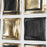 Uttermost Fair Modern Shadow Box, Gold Leaf/Satin Black