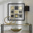 Uttermost Fair Modern Shadow Box, Gold Leaf/Satin Black