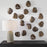 Uttermost Pebbles Wood Wall Decor, Set of 9