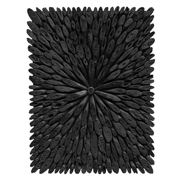 Uttermost Bahama Black Wood Wall Decor - 4343