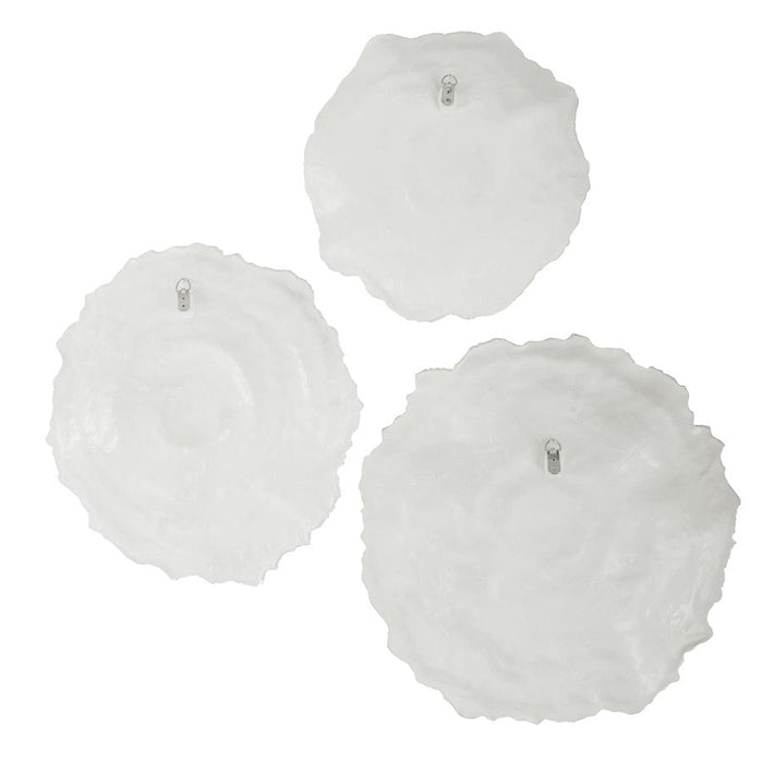 Uttermost Ocean Gems Coral Wall Decor, Textured Ivory/Tan, Set Of 3