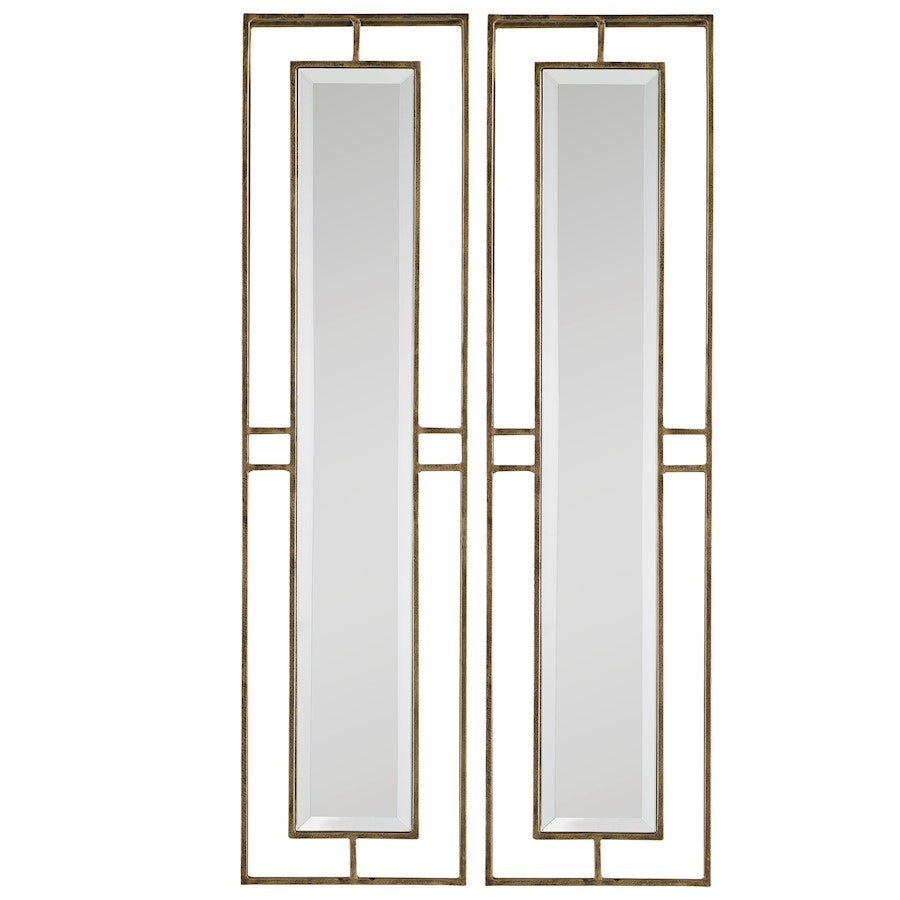 Uttermost Rutledge Mirrors, Set of 2, Gold - 7082