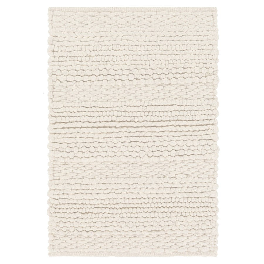 Uttermost Clifton Hand Woven 5 X 8 Rug, Ivory/Light Gray - 71162-5