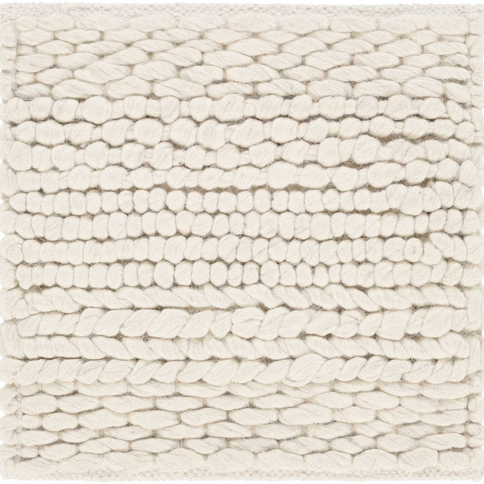 Uttermost Clifton Hand Woven Rug, Ivory/Light Gray