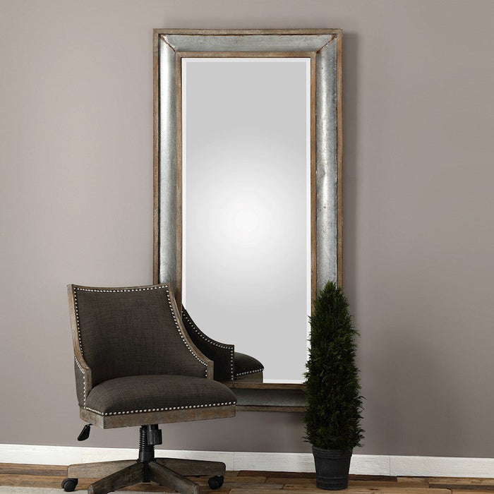 Uttermost Texoma Tin Mirror, Galvanized