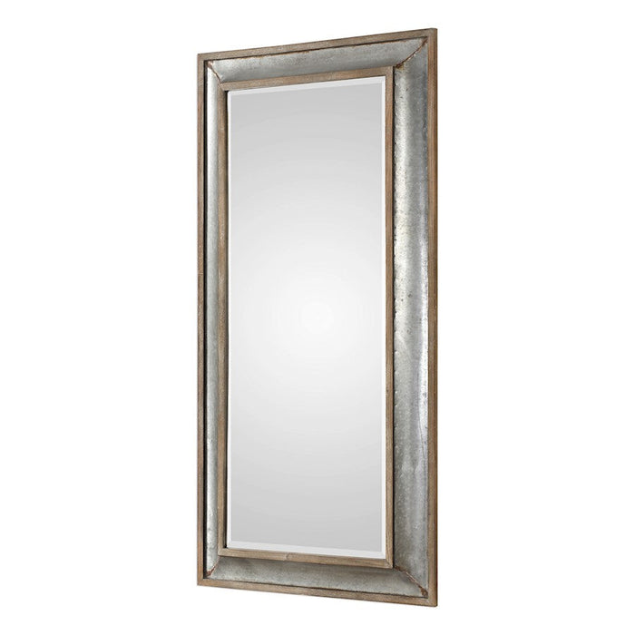 Uttermost Texoma Tin Mirror, Galvanized