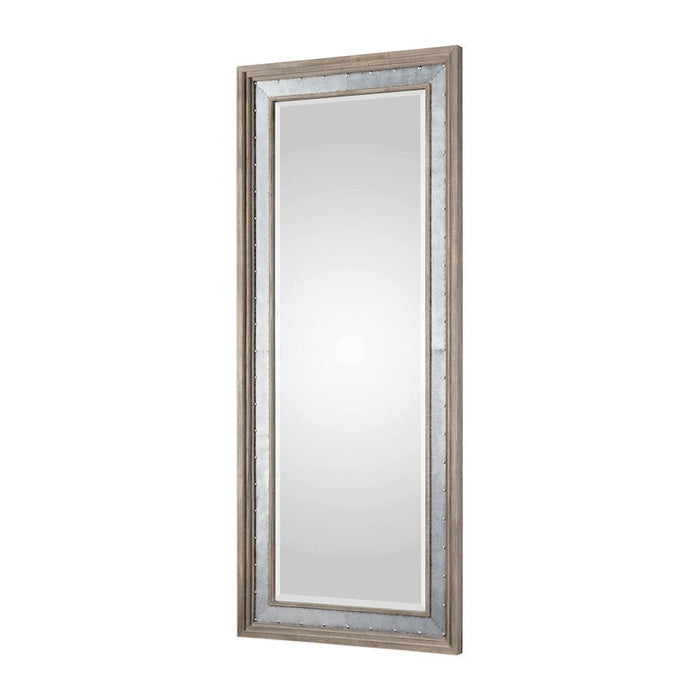 Uttermost Barren Industrial Mirror, Aged Natural