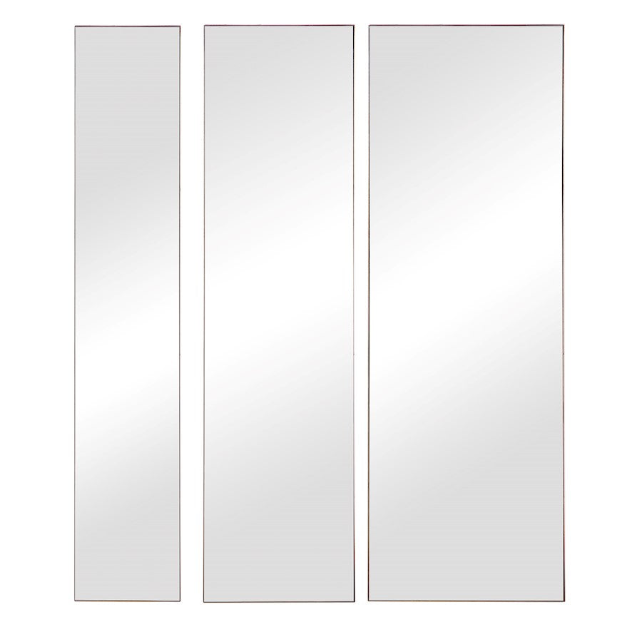 Uttermost Rowling Gold Mirrors, Set of 3